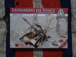 IT.3103  BARCA A PALE / PADDLE BOAT Leonardo da Vinci